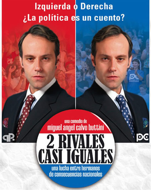 Andoni Gracia in Twins for President by Miguel Angel Calvo Buttini