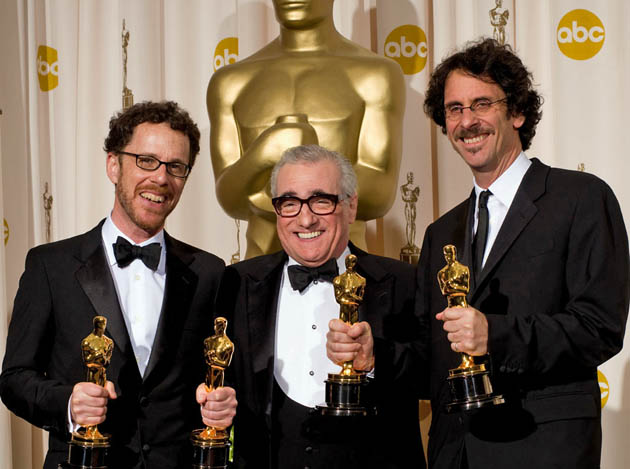 Joel Coen Ethan Coen Martin Scorsese double Oscar winners