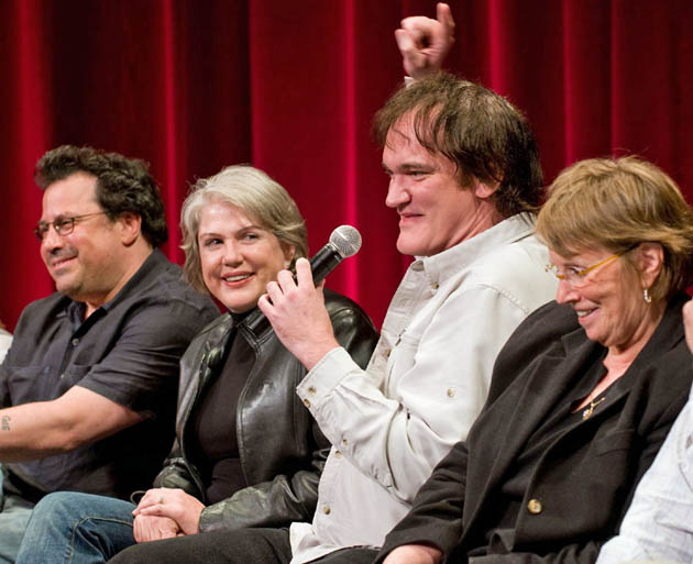 Quentin Tarantino talks at Pulp Fiction screening