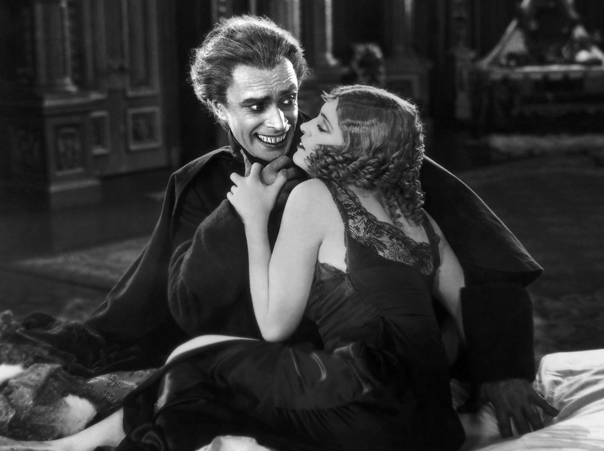 Conrad Veidt Olga Baclanova The Man Who Laughs