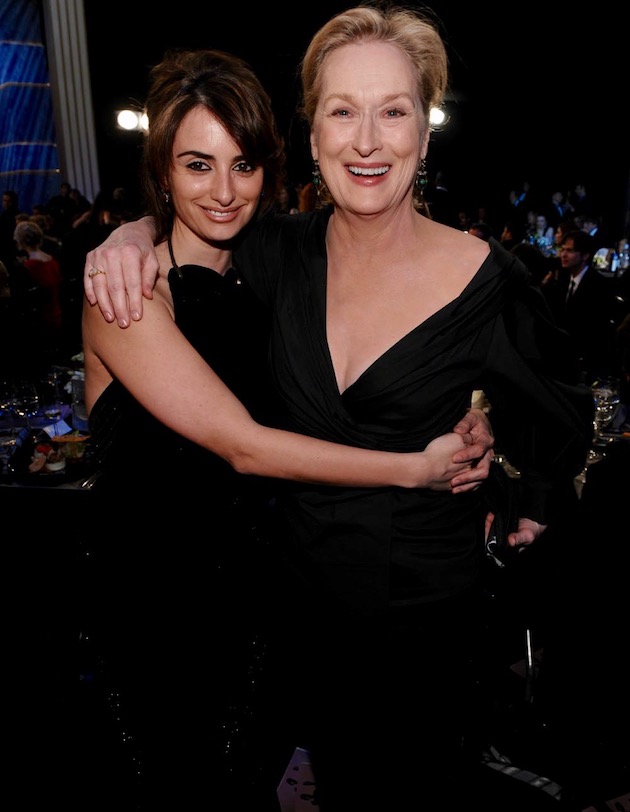 Penélope Cruz Meryl Streep SAG Awards