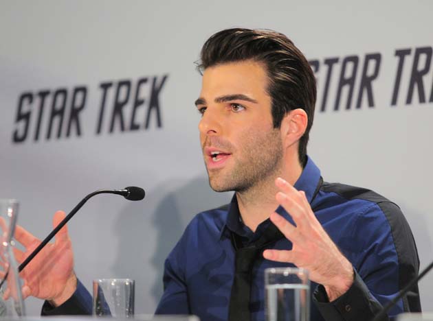 Zachary Quinto Star Trek Premiere