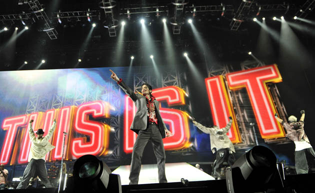 Michael Jackson This Is It movie Staples Center