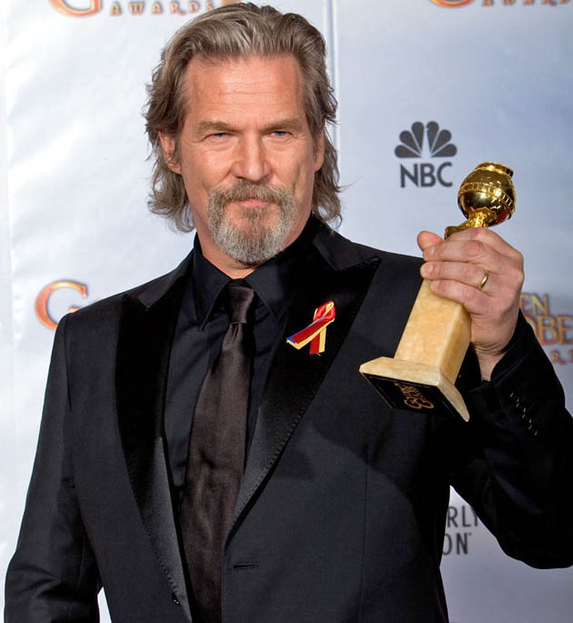 Jeff Bridges Best Actor Golden Globe winner