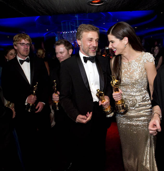 Andrew Jones Richard Baneham Christoph Waltz Sandra Bullock