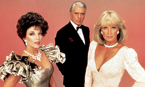 John Forsythe Dynasty Joan Collins Linda Evans