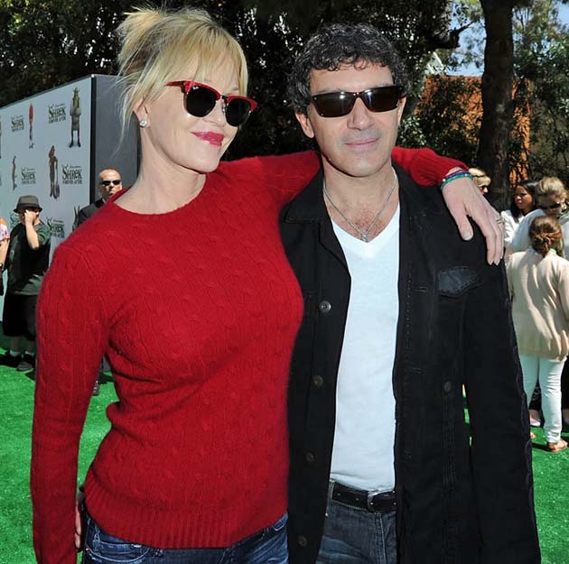 Melanie Griffith husband Antonio Banderas