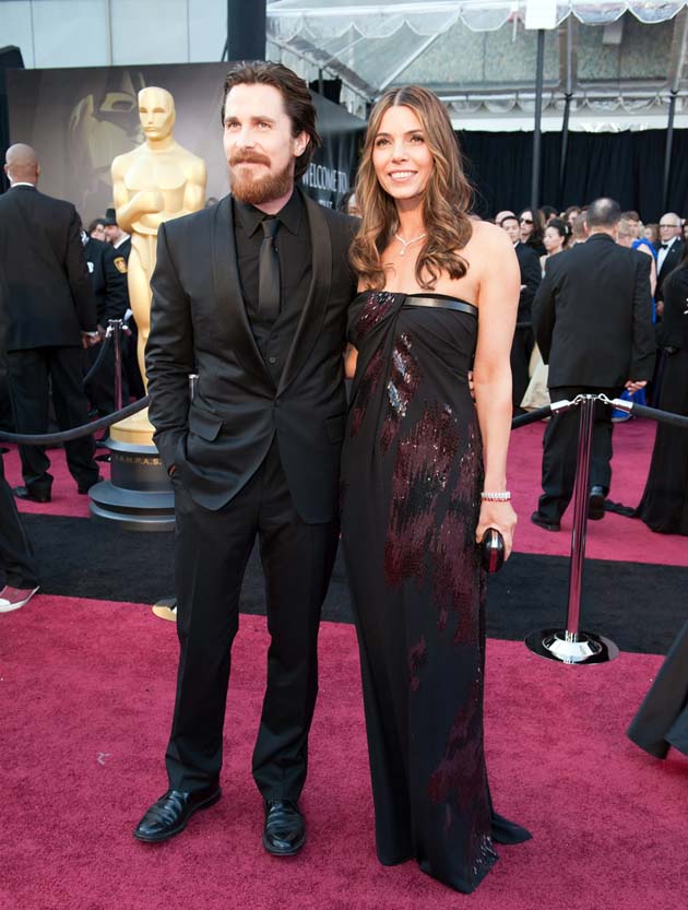 Christian Bale wife Sibi Blazic Oscars