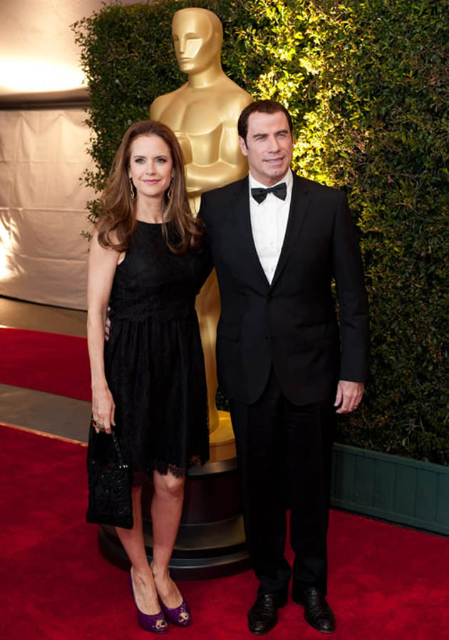 John Travolta Kelly Preston Governors Awards