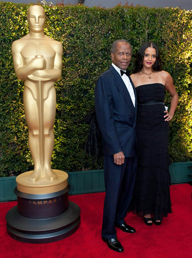 Sidney Poitier daughter Sydney Tamiia Poitier Governors Awards
