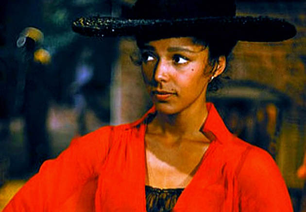 Porgy and Bess film Dorothy Dandridge. First (part-)black female Hollywood star