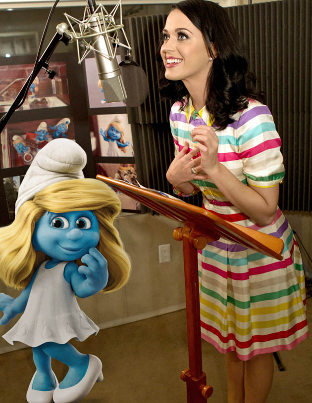The Smurfs Katy Perry Smurfette voice: Best Animated Feature Oscar disqualified