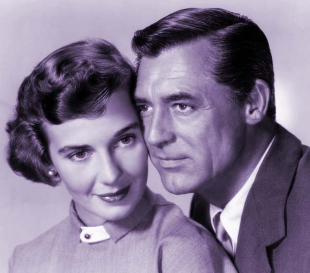 Cary Grant and wife Betsy Drake