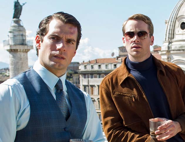 The Man from U.N.C.L.E. movie Henry Cavill Armie Hammer