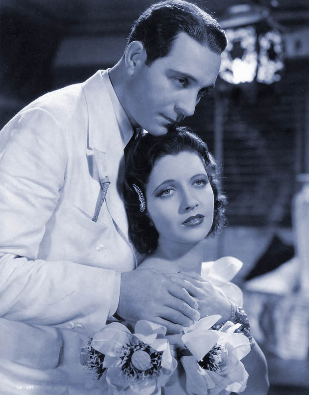 Ricardo Cortez Mandalay with Kay Francis: white slave trade and romance in Burma leads to former Latin Lover death