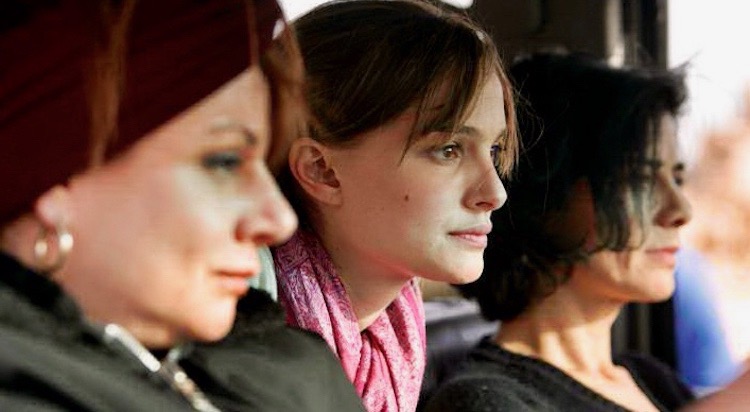 Hana Laslo in Free Zone with Natalie Portman and Hiam Abbass Hana Laslo Free Zone Natalie Portman
