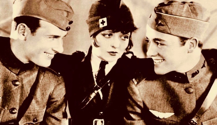 Wings Clara Bow Charles Buddy Rogers Richard Arlen
