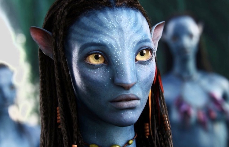 Avatar (2009) with Zoe Saldana as a Na'vi Avatar Zoe Saldana