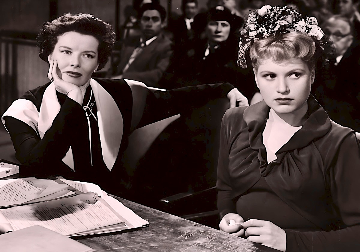 Adam's Rib Judy Holliday Katharine Hepburn