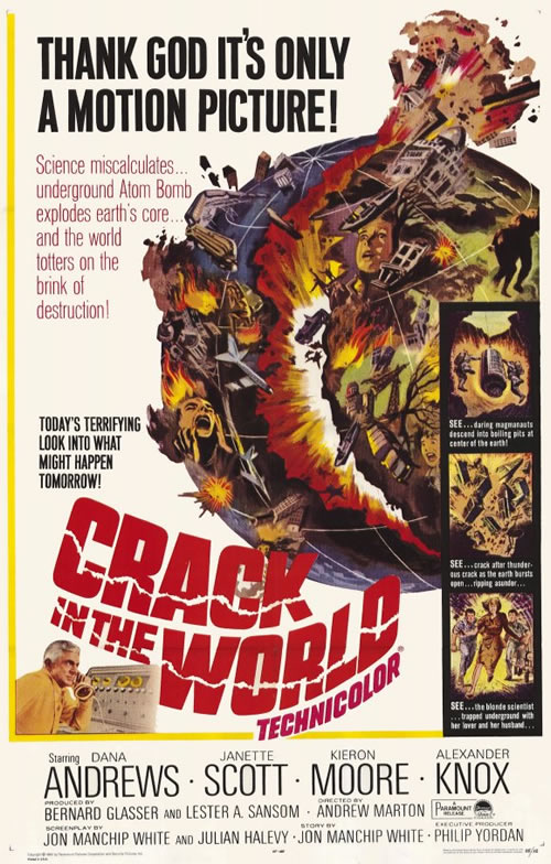 Crack in the World poster Andrew Marton