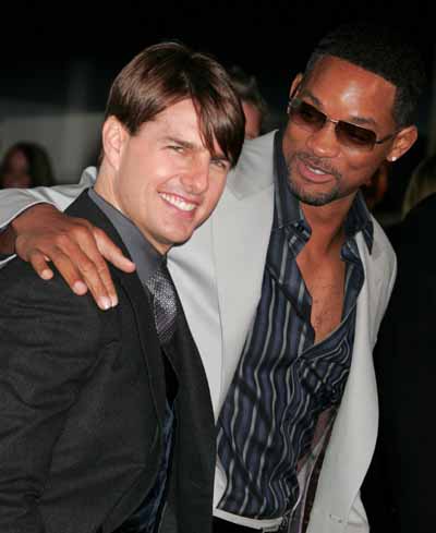 Tom Cruise Will Smith Lions for Lambs premiere