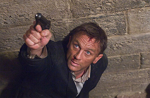 Daniel Craig as James Bond in Quantum of Solace
