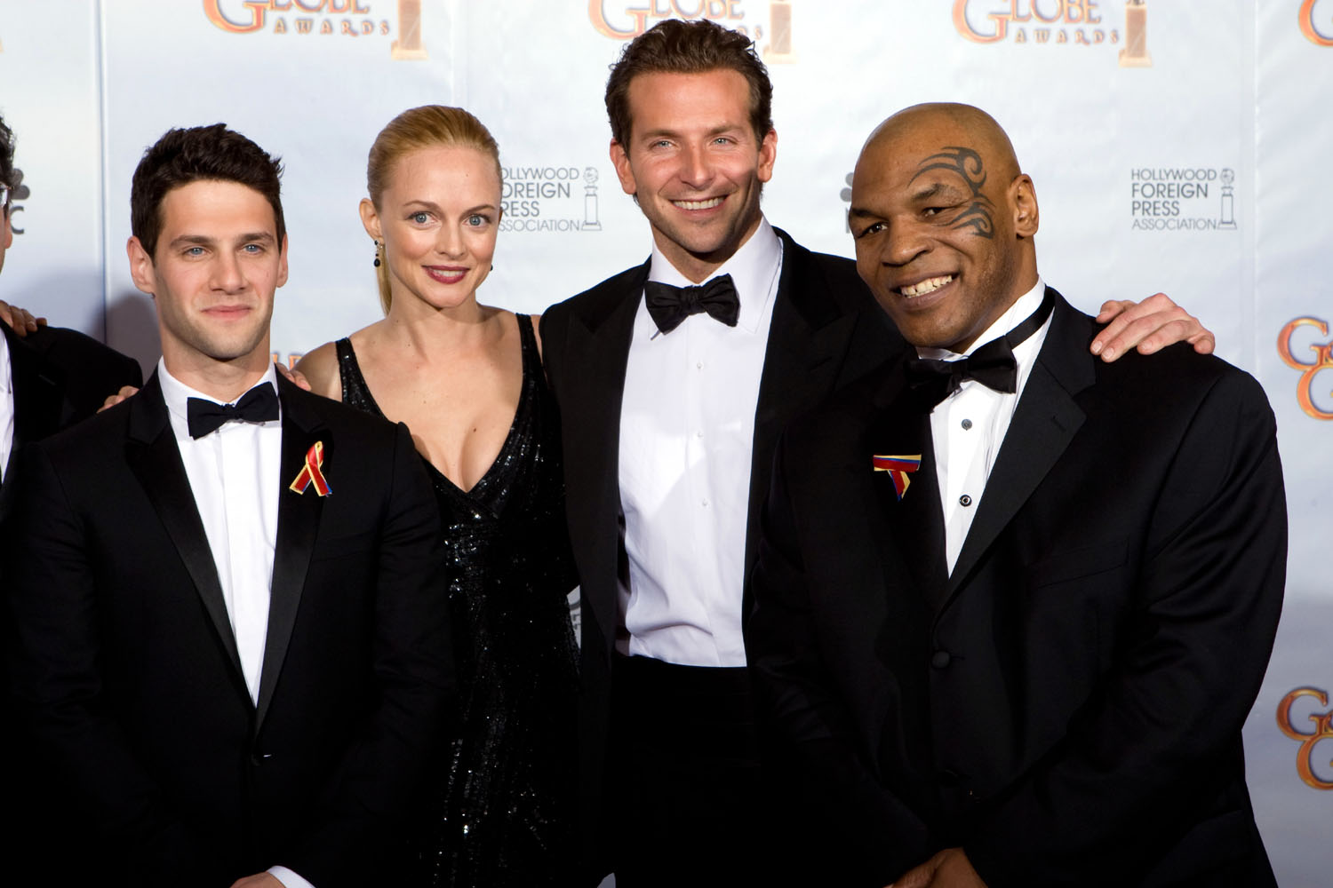Justin Bartha, Heather Graham, Bradley Cooper, Mike Tyson