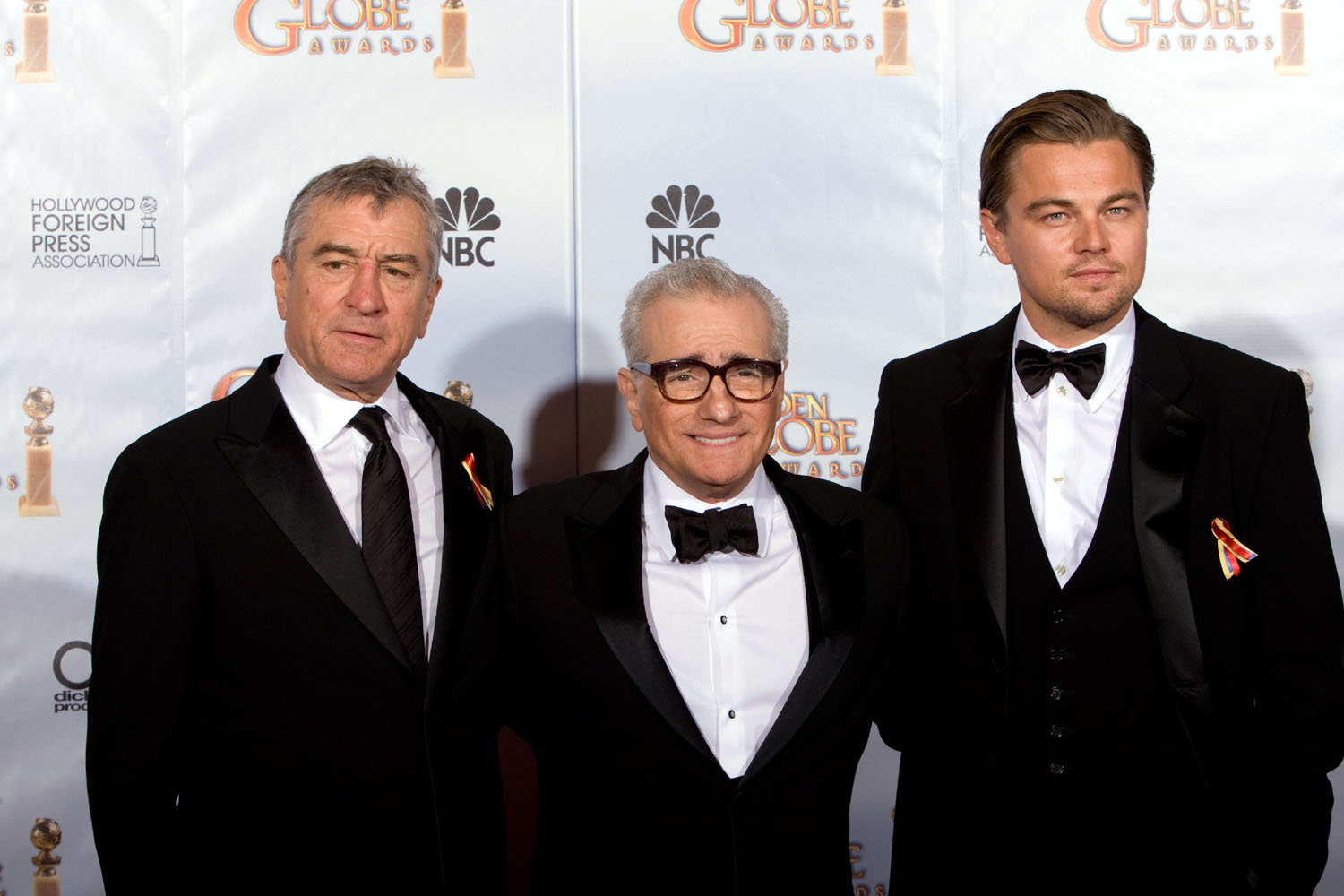 Robert De Niro, Martin Scorsese, Leonardo DiCaprio
