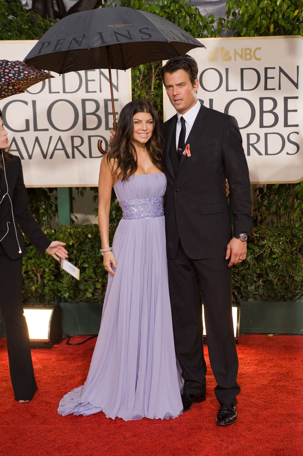 Josh Duhamel and Fergie