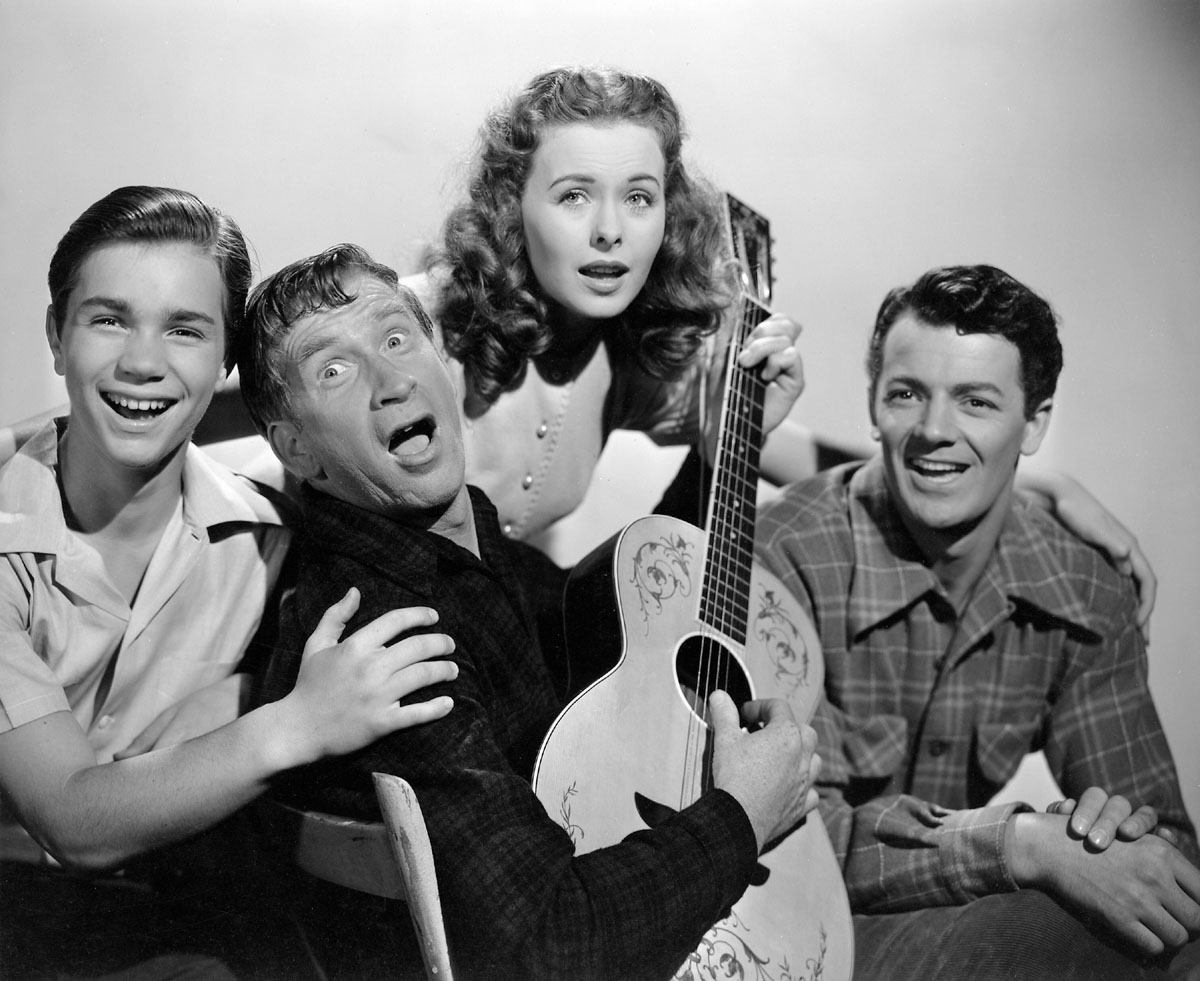 Darryl Hickman Chill Wills Jeanne Crain Cornel Wilde