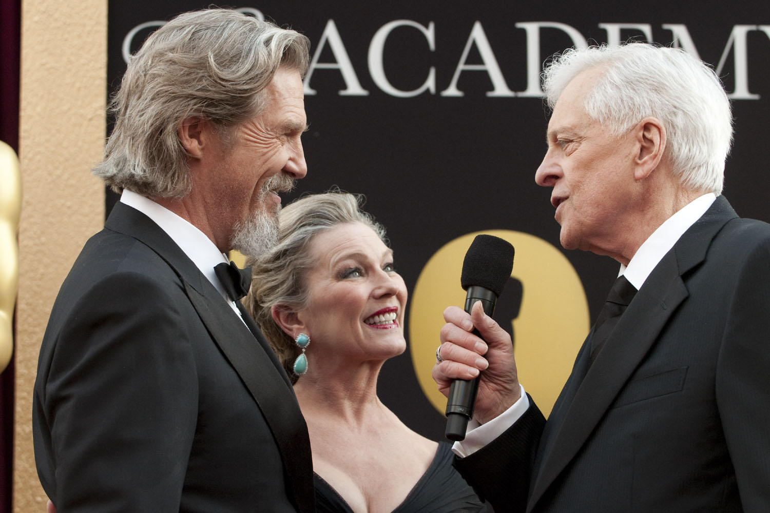Jeff Bridges, Susan Bridges, Robert Osborne