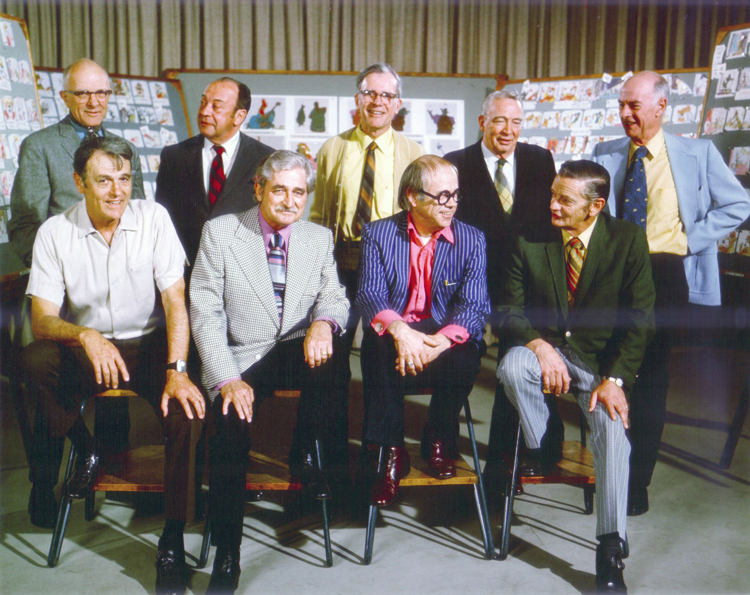 Milt Kahl Marc Davis Frank Thomas Eric Larson Ollie Johnston