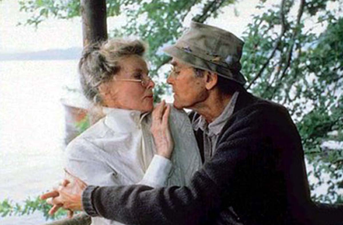 Henry Fonda Katharine Hepburn On Golden Pond