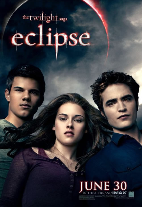 Eclipse poster Edward Bella Jacob