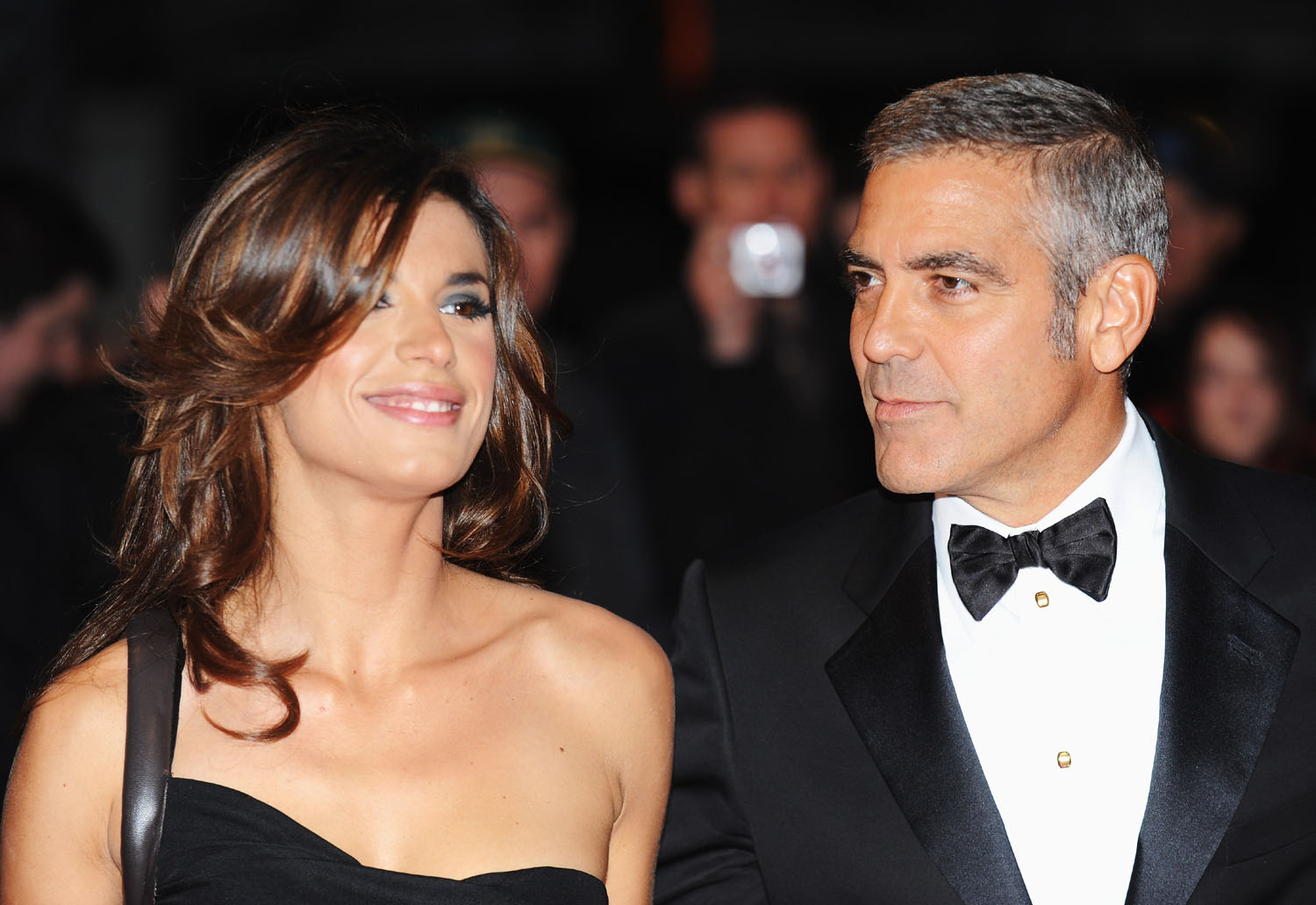 Elisabetta Canalis, George Clooney