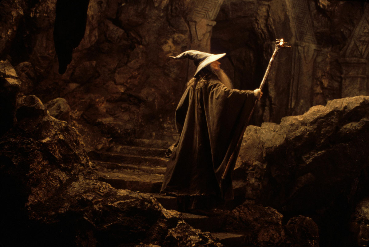 Ian McKellen in The Lord of the Rings: The Fellowship of the Ring