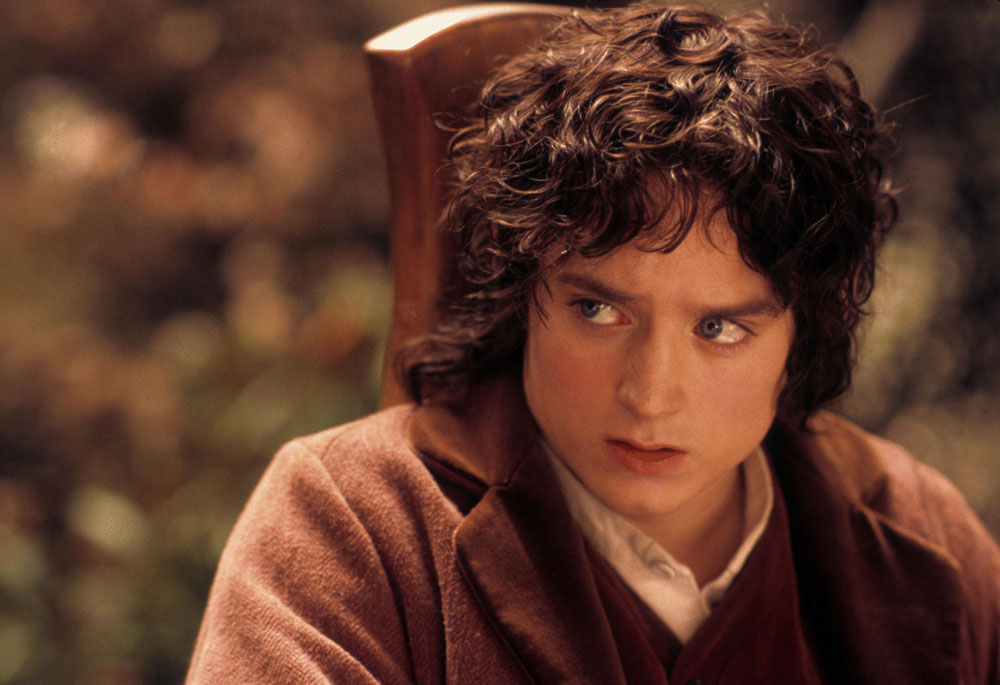 Elijah Wood in The Lord of the Rings: The Fellowship of the Ring