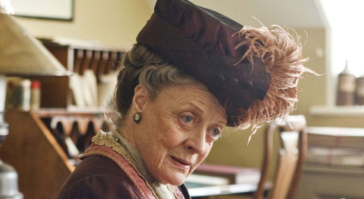 Maggie Smith Downton Abbey TV