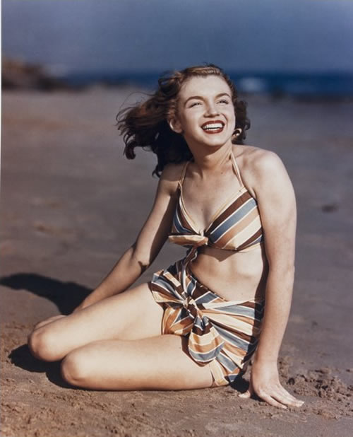 Marilyn Monroe young bikini picture