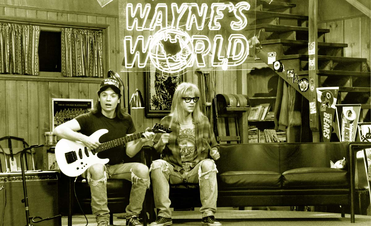 Mike Myers Wayne's World Dana Carvey
