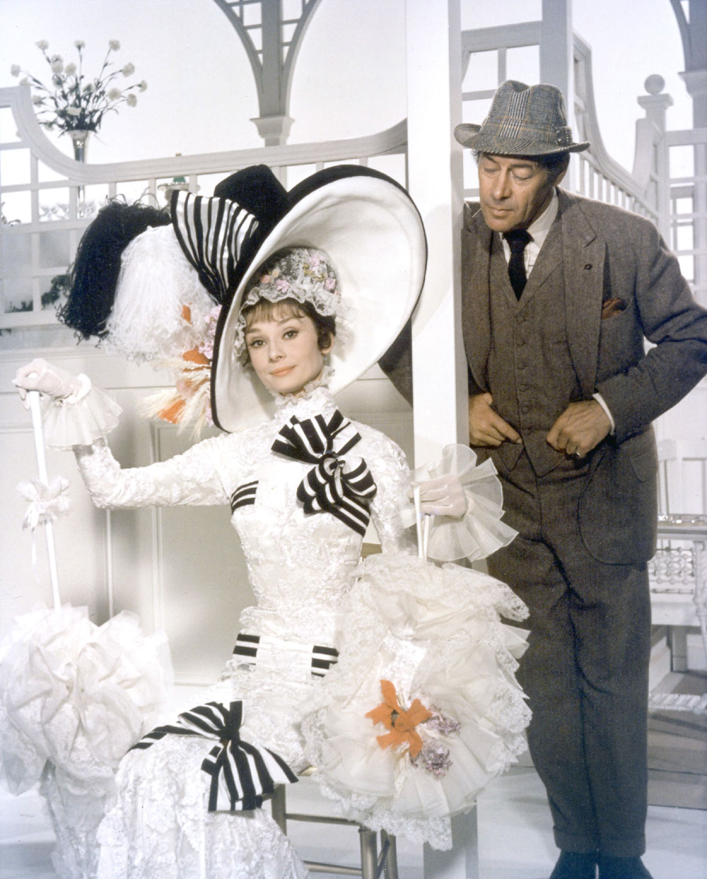 My Fair Lady Audrey Hepburn Rex Harrison