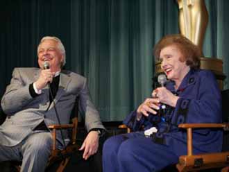 Patricia Neal and Robert Osborne