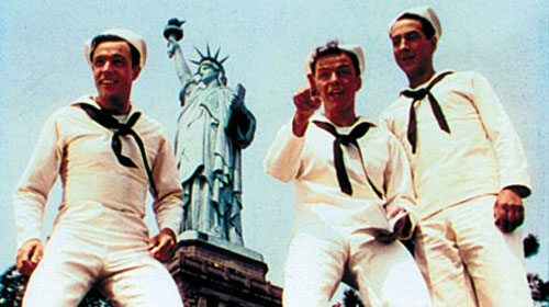 Frank Sinatra Gene Kelly Jules Munshin On the Town