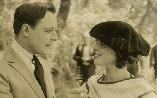 Harold Lockwood, Virginia Rappe in Paradise Garden