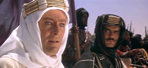 Peter O'Toole Omar Sharif Lawrence of Arabia