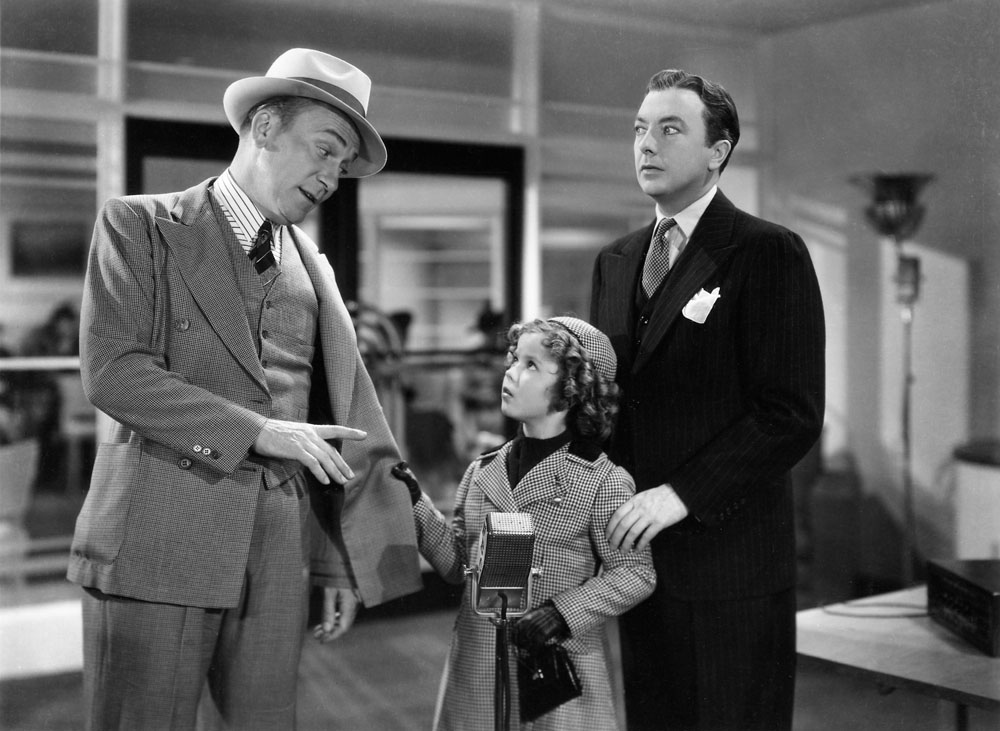 William Demarest, Shirley Temple, Jack Haley in Rebecca of Sunnybrook Farm