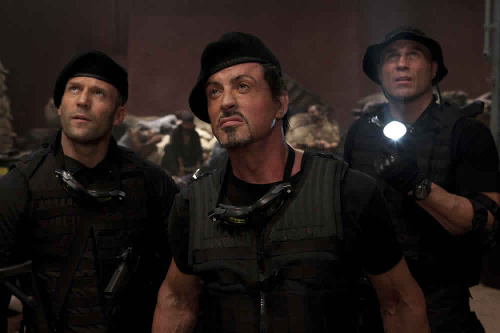 The Expendables Sylvester Stallone Jason Statham Randy Couture